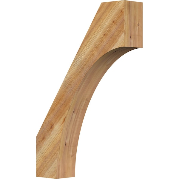 Ekena Millwork 6"W x 26"D x 38"H Westlake Rough Sawn Knee Brace, Western Red Cedar BRC06X26X38WTL00RWR - main